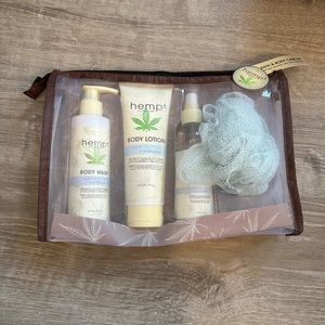 NEW! Hemp plus Bath and Body Care Set